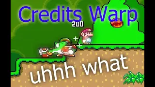 Super Mario World Credits Warp in 3 minutes + Explanation