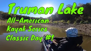 Kayak Fishing Tournament: AAKS All-American Kayak Series Classic - Truman Lake - Fall Fishing Day #1