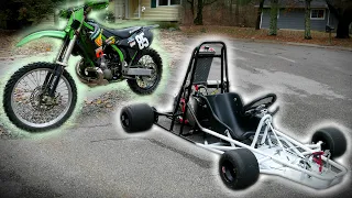 50HP Shifter Kart from Dirtbike FULL Timelapse