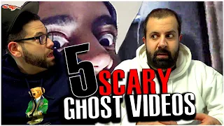 WANT TO PLAY A GAME?! 5 SCARY Ghost Videos – SLEEP IS CANCELLED ! *REACTION!!