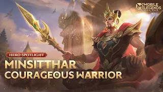 Hero Spotlight | Minsitthar Revamp | Courageous Warrior | Mobile Legends: Bang Bang