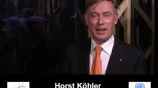 Horst Köhler, Bundespräsident a.D. 2006 über die UN Entwicklungsziele