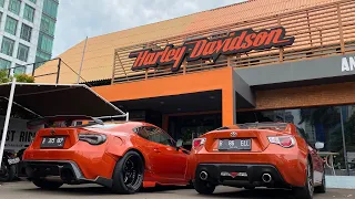 STOCK VS SUPERCHARGED ROCKET BUNNY TOYOTA GT86 ft Raka Herza (BONUS ANAK ELANG HARLEY DAVIDSON TOUR)