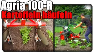 Einachser Agria 100R Kartoffeln häufeln / Kartoffeln anhäufeln Einachser