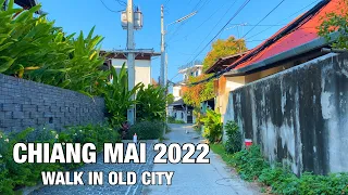 Chiang Mai Old Town Neighborhood Walking Tour - Thailand 🇹🇭- 4K 60fps #11