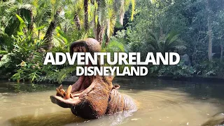 Exploring Disneyland's Adventureland in Anaheim, CA USA Walking Tour #disneyland #adventureland #la