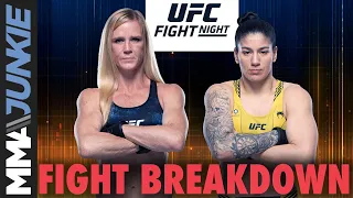 Holly Holm vs. Ketlen Vieira prediction | UFC Fight Night 206 breakdown