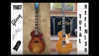 Gibson Les Paul Standard Refinish / Repaint / Restoration