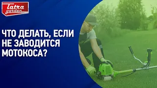 Что делать, если не заводится мотокоса?