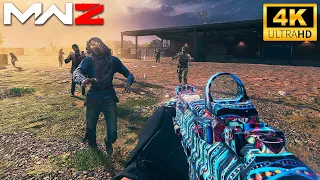 SOLO in Red Zone. Modern Warfare Zombies Gameplay 4K (No Commentary) MWZ MW3