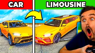 Upgrading Cars to LIMOUSINES in GTA 5! (WOW!)