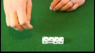 How to Play Bar Dice : Bar Dice: Hands to Improve On