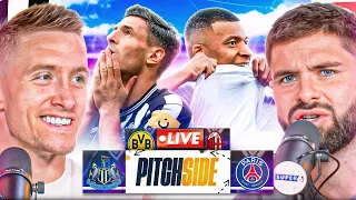 NEWCASTLE 4-1 PSG | Pitch Side LIVE!