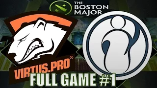 Virtus Pro VS IG.Vitality #1 | Boston Major | Dota 2 Full Game 7.14