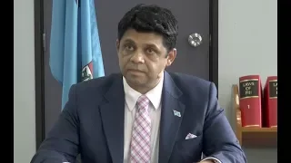 Fijian AG and Minister for Civil Aviation held a Press Conference on the Missing Flight Cassena 172