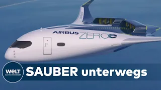 ZUKUNFTSMUSIK: Airbus will 2035 Wasserstoff-Flugzeug bauen