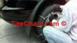 Truck Cable Tire Chains Installation Video: TireChain.com