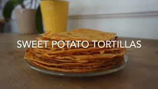AIP/Vegan/Paleo/Lectin free Sweet Potato Tortillas
