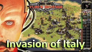 Red Alert 2 - The Impenetrable Italy - 7 vs 1 + Superweapons