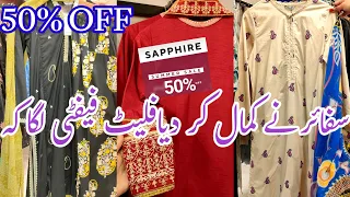 Sapphire Biggest Summer Sale Flat 50% & 35% Off | Sapphire Sale 2024 | Sapphire Sale today