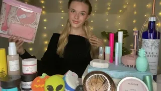 ASMR HUGE Beauty Haul 💄 Makeup, Skincare, Haircare, Fragrance, etc