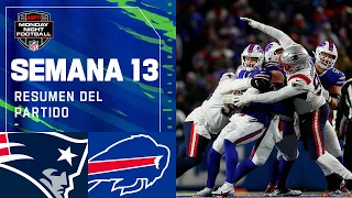 New England Patriots vs Buffalo Bills | Semana 13 2021 NFL Game Highlights