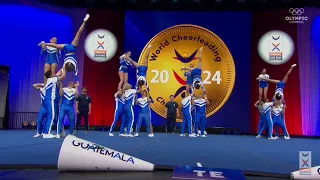 Team Guatemala Coed Elite ICU World Cheerleading Championship 2024 Finals