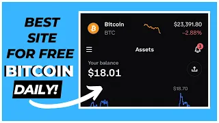 Earn Free Bitcoin To Your Wallet: Best & Easy Legit Site (+My Trx Giveaway)