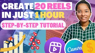 Canva Reels Mastery: How I Created 20 Reels in Just 1 Hour 🚀