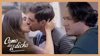 Isabela y Eric se enamoran pero tienen enemigos | Como dice el dicho 2/5 | Dime de qué huyes...