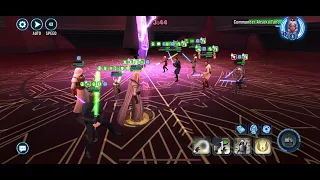 Jedi Master Luke JML vs full relic 8 r8 Jedi Master Kenobi JMK arena