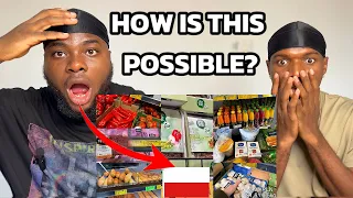 Reacting to a Polish Supermarket in Warsaw | REACTION |