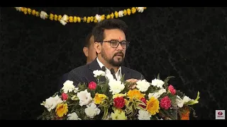 Union Minister Anurag Thakur addresses on the inauguration of DD News Himachal 24x7