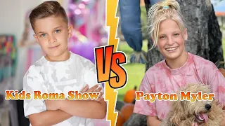Kids Roma Show VS Payton Delu Myler (Ninja Kidz Tv) Transformation 👑 New Stars From Baby To 2023