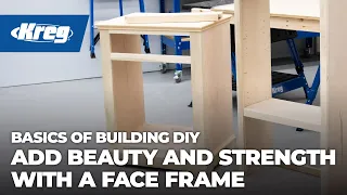 Add Beauty And Strength With A Face Frame | Basics of Building DIY