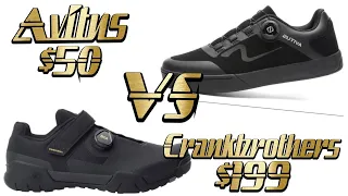 $50 Aliexpress Avitus MTB Shoes VS $199 Crankbrothers Mallet Shoes | Watch Before You Buy!