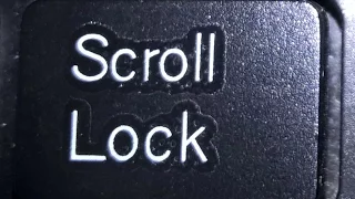 Зачем нужен scroll lock