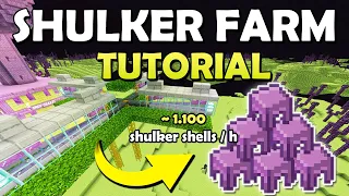 By far the Best 1.20 Shulker Farm in Minecraft Bedrock (MCPE/Xbox/PS4/PS5/Nintendo Switch/PC)
