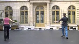 Danse Baroque : Passacaille de Persée, Adeline Lerme&Bruno Benne. Compagnie Beaux-Champs