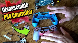 How to Take Apart PS4 Controller | Disassemble Tutorial (Best Method)
