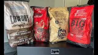 Best Lump Charcoal Comparison Test: We Test The Top 4 Brands. #bbq #charcoal #bbqlovers #fogo #bge