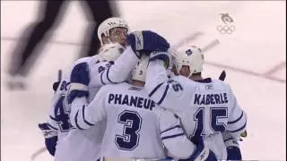 Tyler Bozak Goal - Leafs 4 vs Penguins 3 - Mar 28th 2010 (HD)
