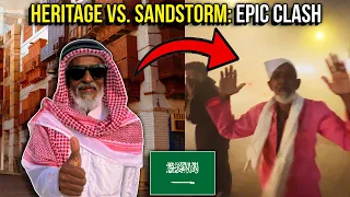 Villager's Cultural Expedition Turns Wild with a Saudi Sandstorm Twist ! Tribal People