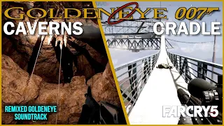 GoldenEye 007 FC5 | Caverns/Cradle (With Remixed Soundtrack by DonutDrums) Arcade Level