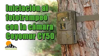 Iniciación al fototrampeo con la cámara Ceyomur CY50 | Instrucciones y programación