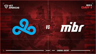 C9 vs MIBR - VCT Americas Stage 1 - W6D1 - Map 2