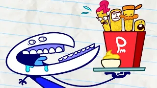 Lord Of The Fries | Pencilmation Cartoons!