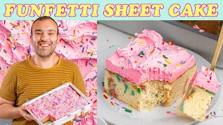 Funfetti Sheet Cake! - The Scran Line