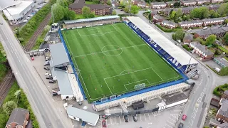 Macclesfield  FC by drone