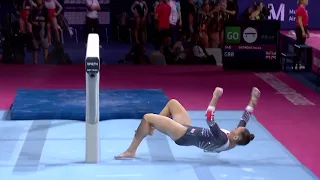 Gymnastics Fall Moments ✨ 2022 European Championships QF